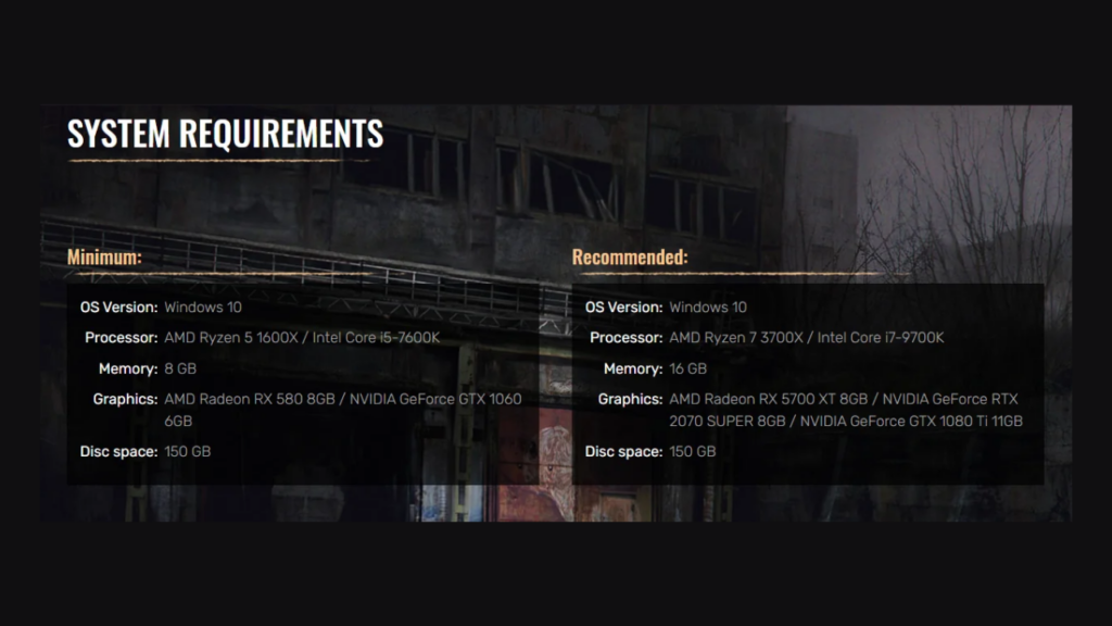 stalker-2-heart-of-chornobyl-system-requirements/