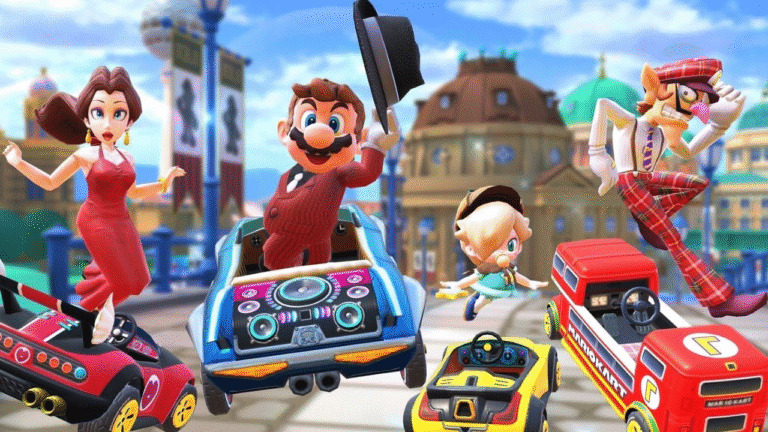 Mario Kart X Update Adds New ‘Star City’ Track and Anti-Gravity Bikes